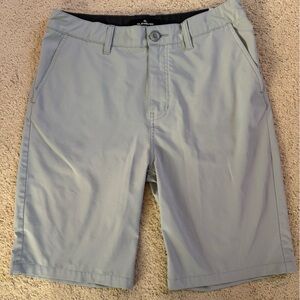 Men's Gray Quicksilver Shorts